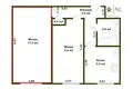 Mieszkanie 2 pokoi 42 m² Mińsk, Białoruś