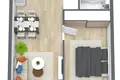 2 room apartment 49 m² Klaipėda, Lithuania