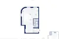 1 room apartment 27 m² Bratesici, Montenegro