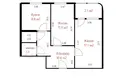 Apartamento 2 habitaciones 53 m² Minsk, Belarús