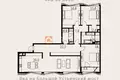 3 room apartment 156 m² Moscow, Russia