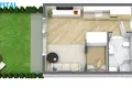 Apartamento 1 habitación 26 m² Klaipeda, Lituania