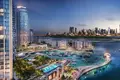 Residential complex High-rise premium residence Creek Residences near the yacht marina, Dubai Creek Harbour, Dubai, UAE