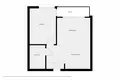 Wohnung 2 zimmer 41 m² in Warschau, Polen