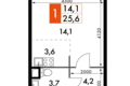 Отель 26 м² Москва, Россия