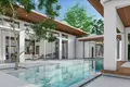 Residential complex New complex of exclusive villas with swimming pools at 900 meters from Mai Khao Beach, Phuket, Thailand