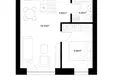 Apartamento 2 habitaciones 37 m² Vilna, Lituania