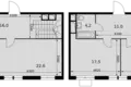 Mieszkanie 3 pokoi 101 m² Razvilka, Rosja