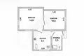 Apartment 39 m² Kobryn, Belarus