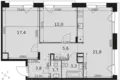 Квартира 3 комнаты 66 м² район Ростокино, Россия