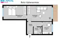 Apartamento 2 habitaciones 44 m² Kaunas, Lituania