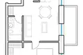 2 room apartment 46 m² Kaunas, Lithuania