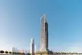 Residential complex New high-rise Auresta Residence with swimming pools, lounge areas and sports grounds, JVC, Dubai, UAE