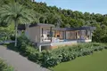 Complexe résidentiel New complex of luxury villas with swimming pools and panoramic sea views, 900 meters from the beach, Samui, Thailand