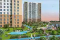 Residential complex New residence with a swimming pool, green areas and a tennis court, Istanbul, Turkey
