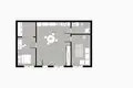 Appartement 3 chambres 46 m² Lodz, Pologne