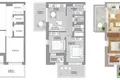 Apartamento 3 habitaciones 58 m² Minsk, Bielorrusia