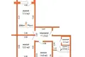 3 room apartment 67 m² Minsk, Belarus