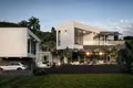 Residential complex Modern residential complex of villas with swimming pools, Bo Phut, Samui, Thailand