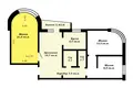 Wohnung 3 zimmer 78 m² Homel, Belarus
