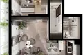 Apartamento 2 habitaciones 44 m² Becici, Montenegro