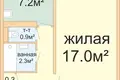 Wohnung 1 zimmer 33 m² Minsk, Belarus