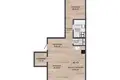 3 room apartment 65 m² Kalodziscanski sielski Saviet, Belarus
