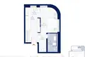 1 room apartment 27 m² Bratesici, Montenegro