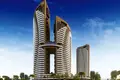 Wohnkomplex High-rise residence with a panoramic view, swimming pools and a conference room, 720 meters from the sea, Izmir, Turkey