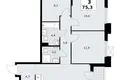 Квартира 3 комнаты 75 м² район Троицк, Россия