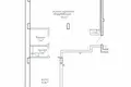 2 room apartment 65 m² Minsk, Belarus