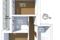 2 room apartment 49 m² Warsaw, Poland