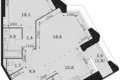 Appartement 2 chambres 71 m² Moscou, Russie