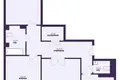 3 room apartment 77 m² Salihorsk, Belarus