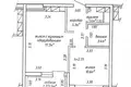 2 room apartment 41 m² Minsk, Belarus