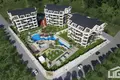 Duplex 2 rooms 55 m² Alanya, Turkey