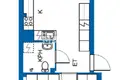 2 room apartment 41 m² in Oulu sub-region, Finland