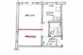 1 room apartment 32 m² Minsk, Belarus