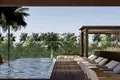 Kompleks mieszkalny New complex of furnished villas and apartments with a swimming pool and a spa center in a popular area Canggu, Bali, Indonesia