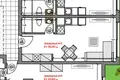 Квартира 1 комната 30 м² Каливес Полигроу, Греция