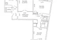 Appartement 3 chambres 71 m² Minsk, Bélarus