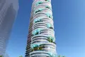 Wohnkomplex New high-rise residence Damac Casa with swimming pools and gardens, Dubai Media city, Dubai, UAE