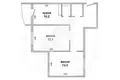 Квартира 2 комнаты 64 м² Мухавецкий сельский Совет, Беларусь