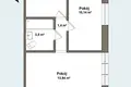 Apartamento 3 habitaciones 46 m² Varsovia, Polonia