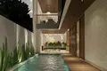 Жилой комплекс Новый комплекс меблированных вилл с бассейнами рядом с океаном, в популярном районе Чангу, Бали, Индонезия