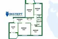 4 room apartment 74 m² Zhdanovichy, Belarus