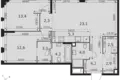 Appartement 3 chambres 80 m² Moscou, Russie
