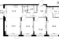 Квартира 4 комнаты 88 м² Сапроново, Россия