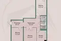 3 room apartment 68 m² Kletsk, Belarus