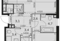 Wohnung 3 zimmer 68 m² Moskau, Russland